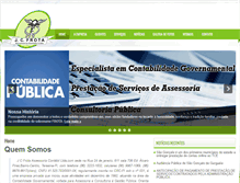 Tablet Screenshot of jcfrota.com.br